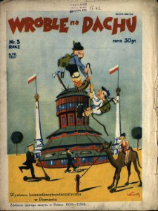 Wróble na Dachu : tygodnik satyryczno-humorystyczny : wychodzi w każdą niedzielę w Warszawie i Krakowie 1930 N.3