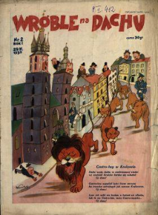 Wróble na Dachu : tygodnik satyryczno-humorystyczny : wychodzi w każdą niedzielę w Warszawie i Krakowie 1930 N.2