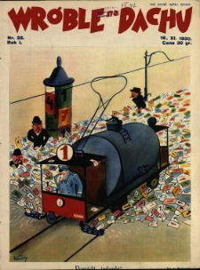 Wróble na Dachu : tygodnik satyryczno-humorystyczny : wychodzi w każdą niedzielę w Warszawie i Krakowie 1930 N.22