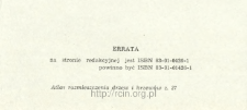 Errata