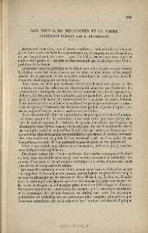 Les nouvelles mécaniques et la chimie (conférence rédigée par H. Granjouan), Réunion internationale de Chimie-Physique, Presses universitaires, éd., Paris, octobre 1928, p. 550