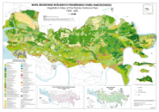 Mapa zbiorowisk roślinnych Pienińskiego Parku Narodowego 1998-2001