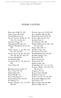 Indeks nazwisk