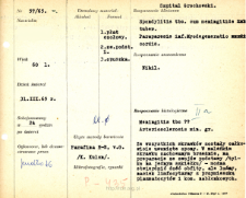 File of histopathological evaluation of nervous system diseases (1965) - nr 57/65