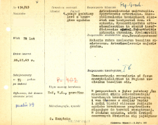 File of histopathological evaluation of nervous system diseases (1965) - nr 151/65