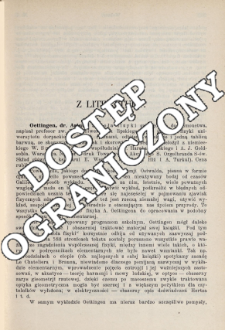 Oettingen, dr. Artur: Szkoła fizyki