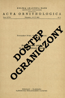 Jesienny przelot ptak&oacute;w na polskim wybrzeżu Bałtyku