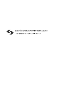 Rozw&oacute;j i zastosowania technologii i system&oacute;w informatycznych * Modele i systemy wspomagania decyzji w ekonomii i finansach * Sieciowy model planowania finansowego uwzględniający elementy ryzyka