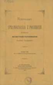 Rozprawy i Sprawozdania z Posiedzeń Wydziału Matematyczno-Przyrodniczego Akademii Umiejetności.Vol.9:1882