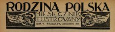 Rodzina Polska : miesięcznik ilustrowany z dodatkiem: Dział Kobiecy : wydawnictwo Kongregacji Misyjnej ks. ks. Pallotyn&oacute;w 1931N.12