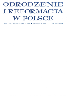 Inne spojrzenie na luterańskie duchowieństwo Pomorza Zachodniego w drugiej połowie XVI i na początku XVII wieku (na marginesie pracy Macieja Ptaszyńskiego "Narodziny zawodu")