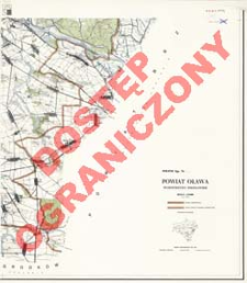 Powiat Oława : wojew&oacute;dztwo wrocławskie : skala 1:25 000