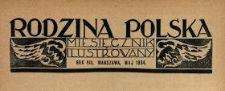 Rodzina Polska : miesięcznik ilustrowany z dodatkiem: Dział Kobiecy : wydawnictwo Kongregacji Misyjnej ks. ks. Pallotynów 1934 N.5