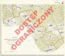 Powiat Olesno : wojew&oacute;dztwo opolskie : skala 1:25 000