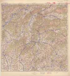 Polska, Czechosłowacja, Węgry Żilina - 7 M-34-XXV, XXVI, XXXI, XXXII