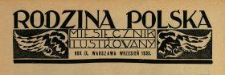 Rodzina Polska : miesięcznik ilustrowany z dodatkiem: Dział Kobiecy : wydawnictwo Kongregacji Misyjnej ks. ks. Pallotynów 1935 N.9