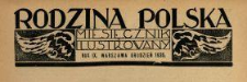 Rodzina Polska : miesięcznik ilustrowany z dodatkiem: Dział Kobiecy : wydawnictwo Kongregacji Misyjnej ks. ks. Pallotynów 1935 N.12