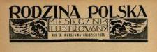 Rodzina Polska : miesięcznik ilustrowany z dodatkiem: Dział Kobiecy : wydawnictwo Kongregacji Misyjnej ks. ks. Pallotyn&oacute;w 1935 N.12