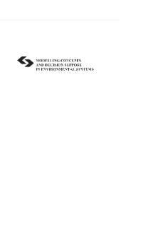 Modelling concepts and decision support in environmental systems * Water management and decision support * Development of kriging algorithms for approximating environmental measurements data