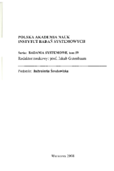 Komputerowa symulacja i optymalizacja modelu oczyszczalni ściek&oacute;w * Literatura *