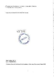 4th international workshop on uncertainty in atmospheric emissions 7-9 october 2015, krakow, poland : proceedings * Agriculture * Spatial ghg inventory in the agriculture sector and uncertainty analysis: a case study for poland