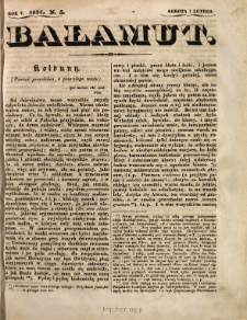 Bałamut Petersburski : pismo czasowe 1834 N.5