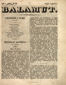 Bałamut Petersburski : pismo czasowe 1834 N.10