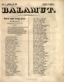 Bałamut Petersburski : pismo czasowe 1834 N.12