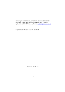 An introduction to a theory of market competition. Volume 1 * The possibilities of defending a market share