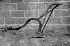 Blacksmith-made plough