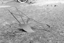 Blacksmith-made plough