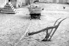 plough left by previous German owners