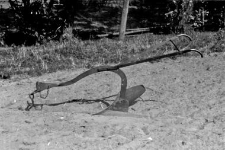 Blacksmith-made plough