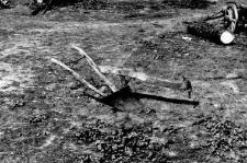 Wooden plough