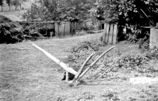 Half-iron plough