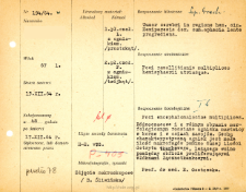 File of histopathological evaluation of nervous system diseases (1964) - nr 194/64