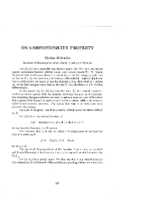 Analiza systemowa i zarządzanie : książka jubileuszowa z okazji 50-lecia pracy naukowej Romana Kulikowskiego * On k-monotonicity property