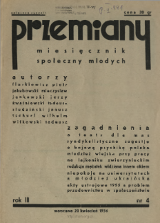 Przemiany 1936 N.4