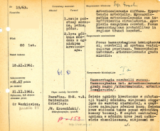 File of histopathological evaluation of nervous system diseases (1963) - nr 15/63