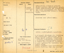 File of histopathological evaluation of nervous system diseases (1963) - nr 19/63