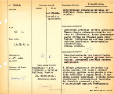 File of histopathological evaluation of nervous system diseases (1963) - nr 76/63