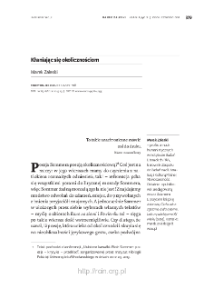 Kłaniając się okolicznościom