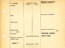 File of histopathological evaluation of nervous system diseases (1963) - nr 141/63
