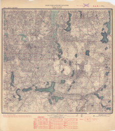 LXXII-B (Sejny) : mas&scaron;tab 1 versta v d&ucirc;ime : 1890 g. Litva i Polʹ&scaron;a