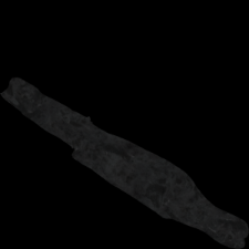 Link of a snaffle bit [3D]