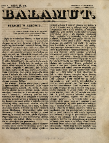 Bałamut Petersburski : pismo czasowe 1834 N.23