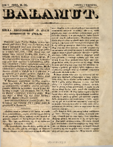 Bałamut Petersburski : pismo czasowe 1834 N.36