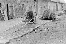 Handcart and a wheelbarrow