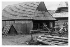 Log construction cottage