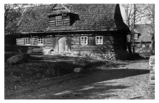 Log construction cottage